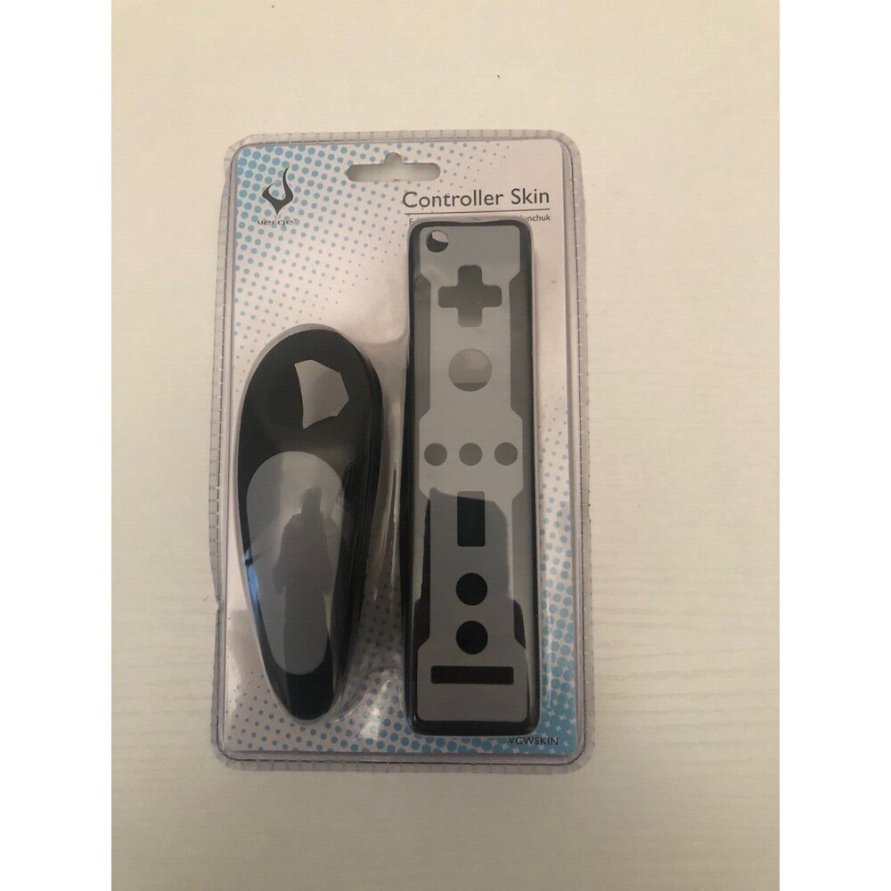 Controller Skin black by Verge for the wii remote and nunchuk